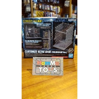 [苗栗HamMaToys玩具模型] 30MM 改裝用 場景臺座 07 桁架基地版本
