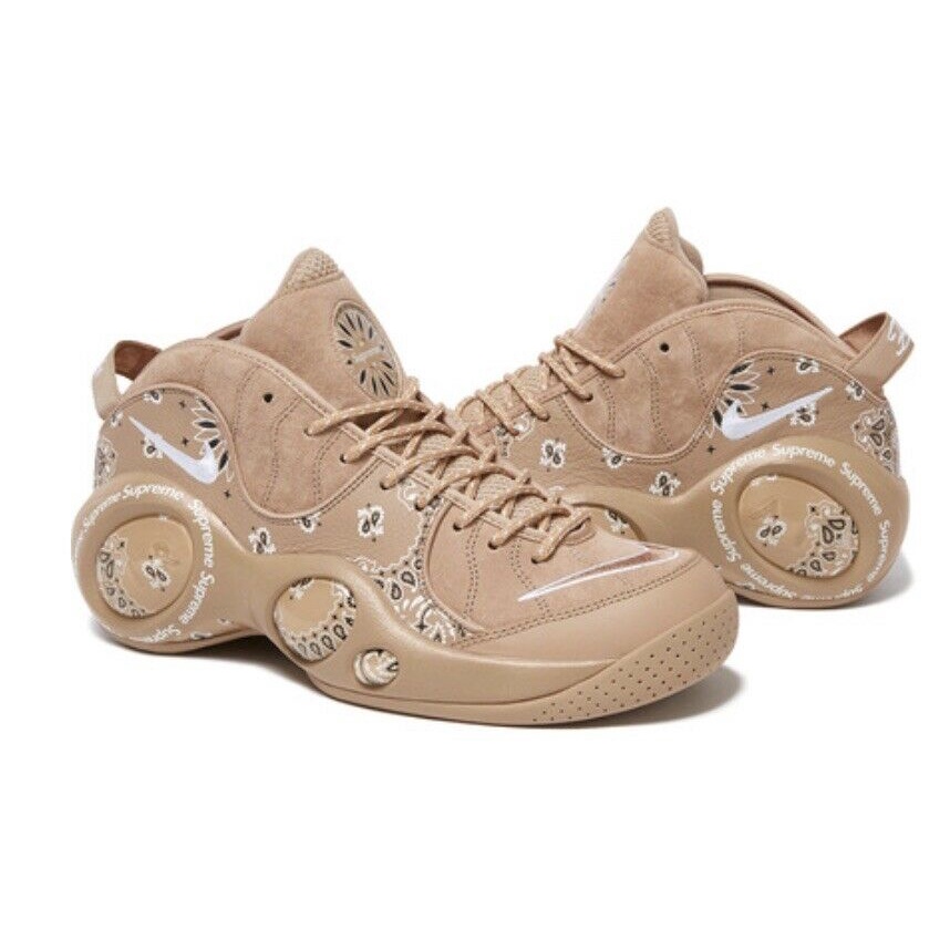 【S.M.P】Supreme x Nike Zoom Air Flight 95 Tan Hemp DJ8604-200