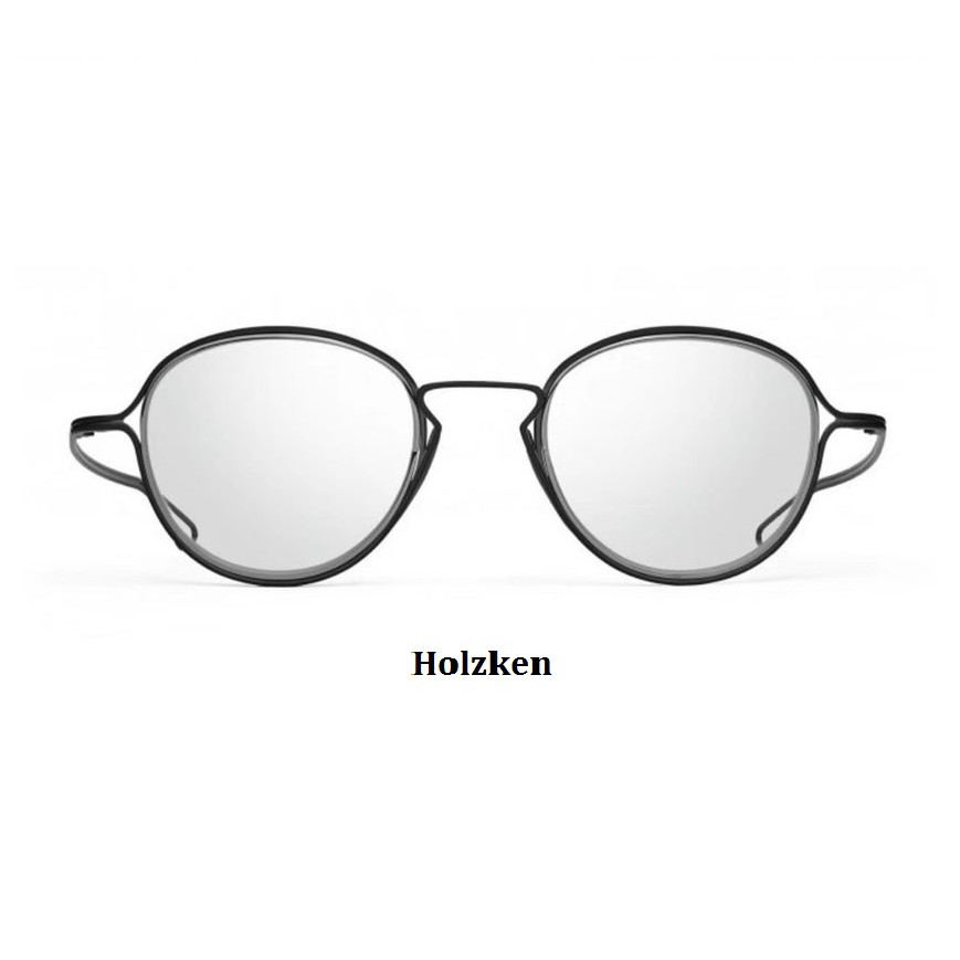 手工眼鏡 純鈦眼鏡架 手工眼鏡 鏡框 設計款 超輕純鈦眼鏡架 非 DITA DTX 100 HALIOD(黑色)