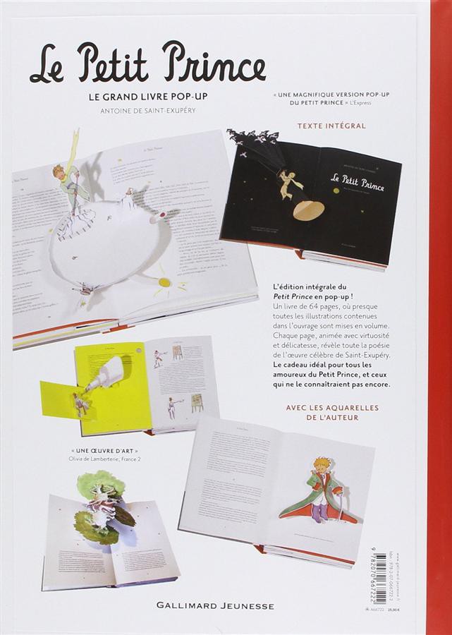 Le Petit Prince: Le Grand Livre Pop-up