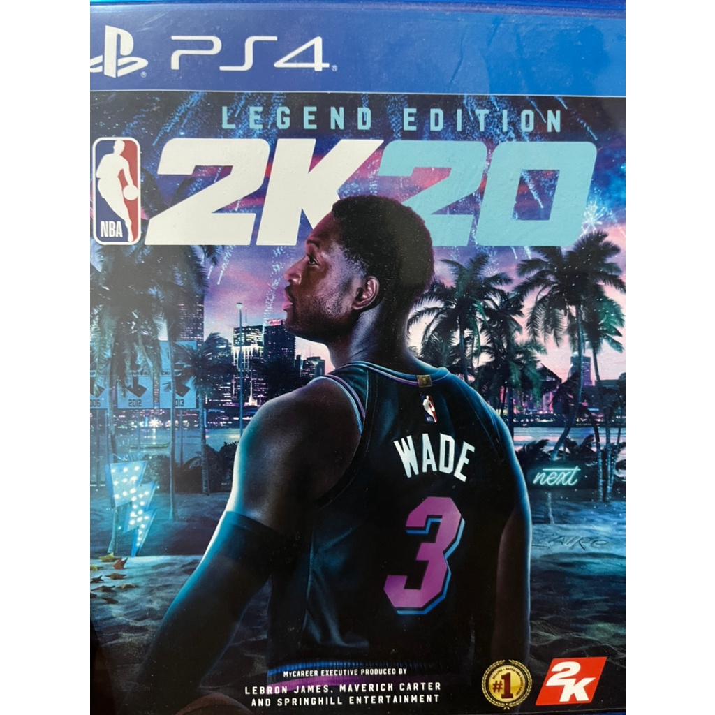 PS4 《NBA2K20傳奇封面》 中文版