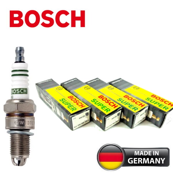 德國製BOSCH 火星塞 W8DTC 大頭三爪VW PASSAT/GOLF/VENTO MK3 T4 2.0/2.5