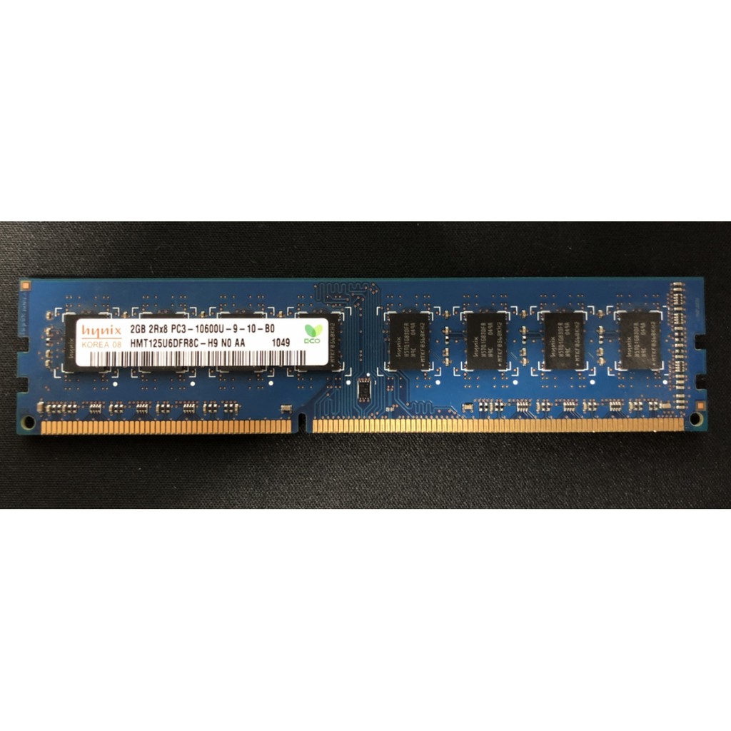 Hynix 2GB 2Rx8 PC3-10600U-9-10-B0