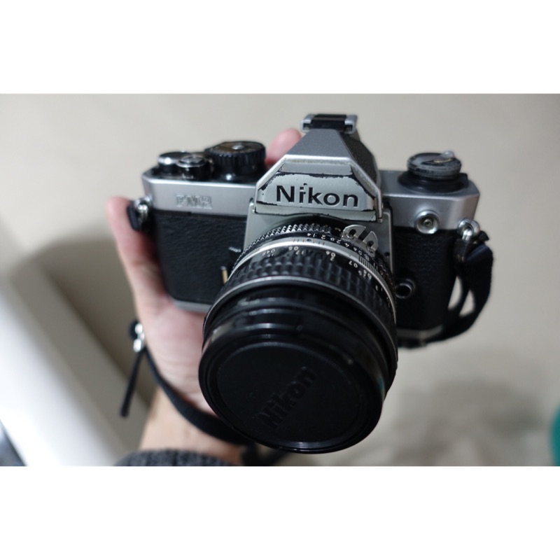 日本製Nikon FM 2 經典底片機+50mm定焦鏡