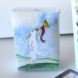 B92【佛化人生】現貨 正版 The Rabbit Tarot 兔子塔羅牌 迷你 私人設計出版動物清新心靈牌卡