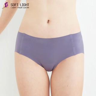 SOFT LIGHT -「絕色無痕」零著感創新隱形貼合內褲(深紫)