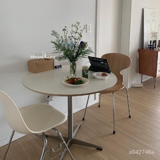Dream home伊姆斯餐桌中古博主ins辦公桌拍攝設計師咖啡洽談圓桌 r13iJC