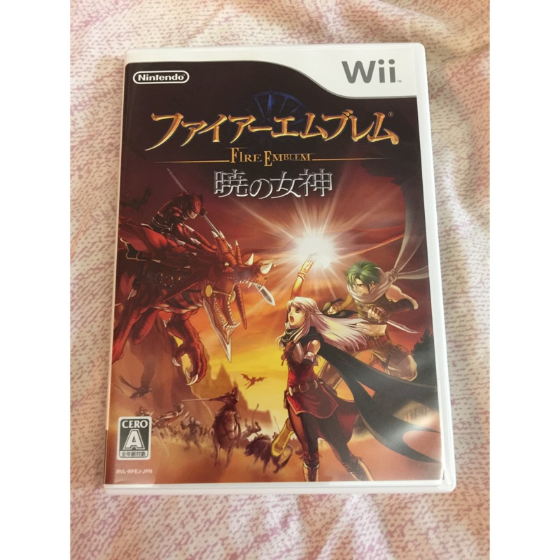 Wii 原版遊戲片 二手-曉之女神