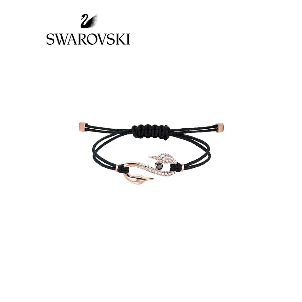施華洛世奇Swarovski經典天鵝繩手鏈/手環 送閨蜜 朋友生日禮物