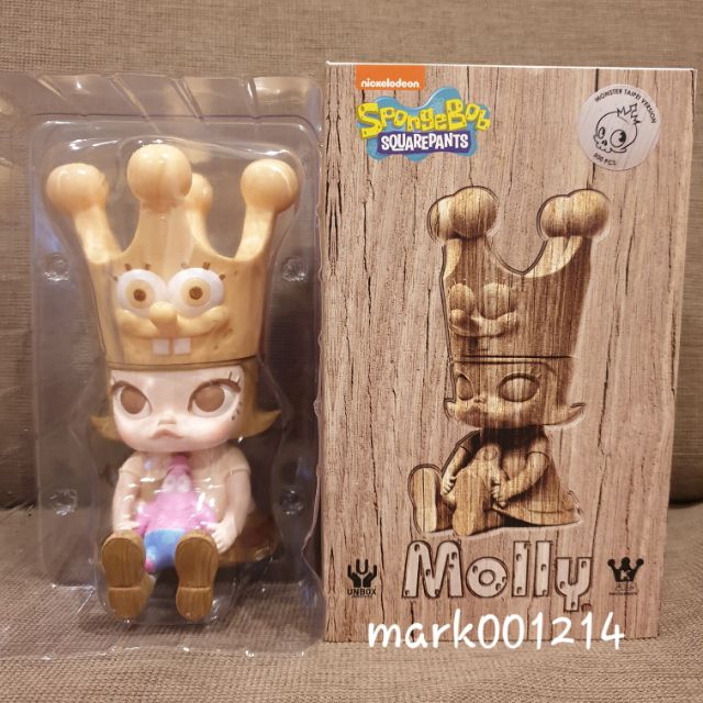 現貨 Kennyswork x Unbox Industries x Nickelodeon 
仿木海綿寶寶 Molly