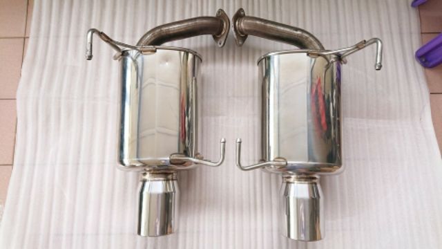 售 二手藤壺雙尾段排氣管authorize S 適用車型 Forester Sjg Xt渦輪車型 蝦皮購物