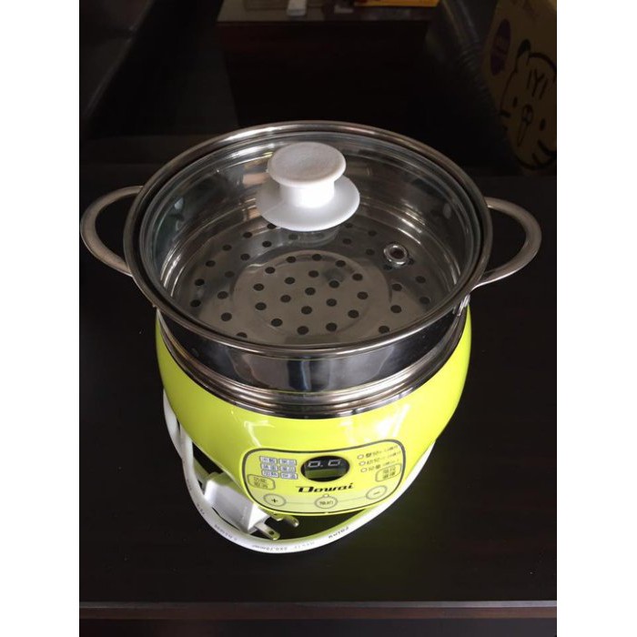 Dowai 多偉蒸健康寶寶鍋+專用蒸籠 超值六鍋一體:蒸 煮 副食品 奶瓶消毒