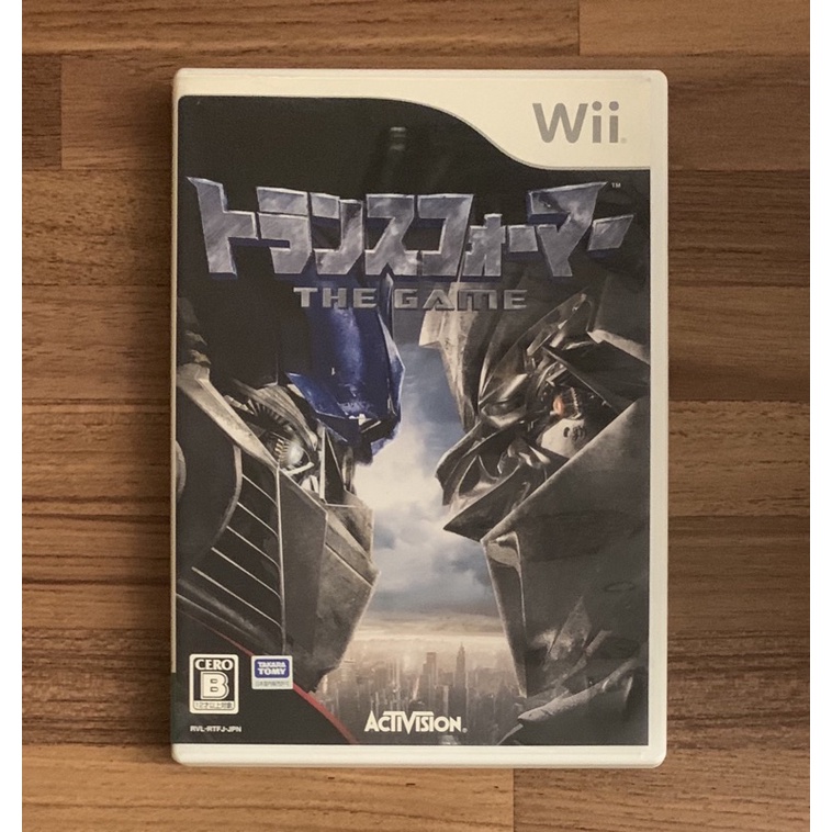 Wii 變形金剛 The Game 正版遊戲片 原版光碟 日版適用 純日版 二手片 中古片 任天堂