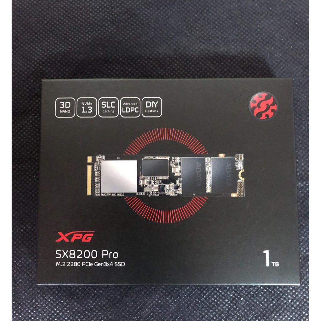 全新未拆 威剛 XPG SX8200Pro 1TB M.2 SSD