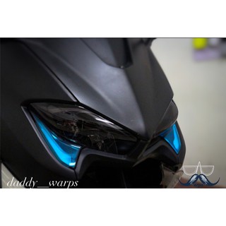 [老爸包膜店] YAMAHA TMAX T媽 530DX.560 大燈+定位燈 保護膜 一對 防跳石 燻黑 燈膜 改裝