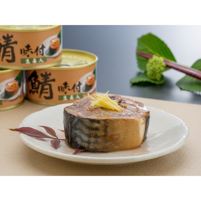 現貨 預購日本10大必吃罐頭福井鯖魚罐頭醬油 生薑 唐辛子 柚子180g 固形135g 蝦皮購物