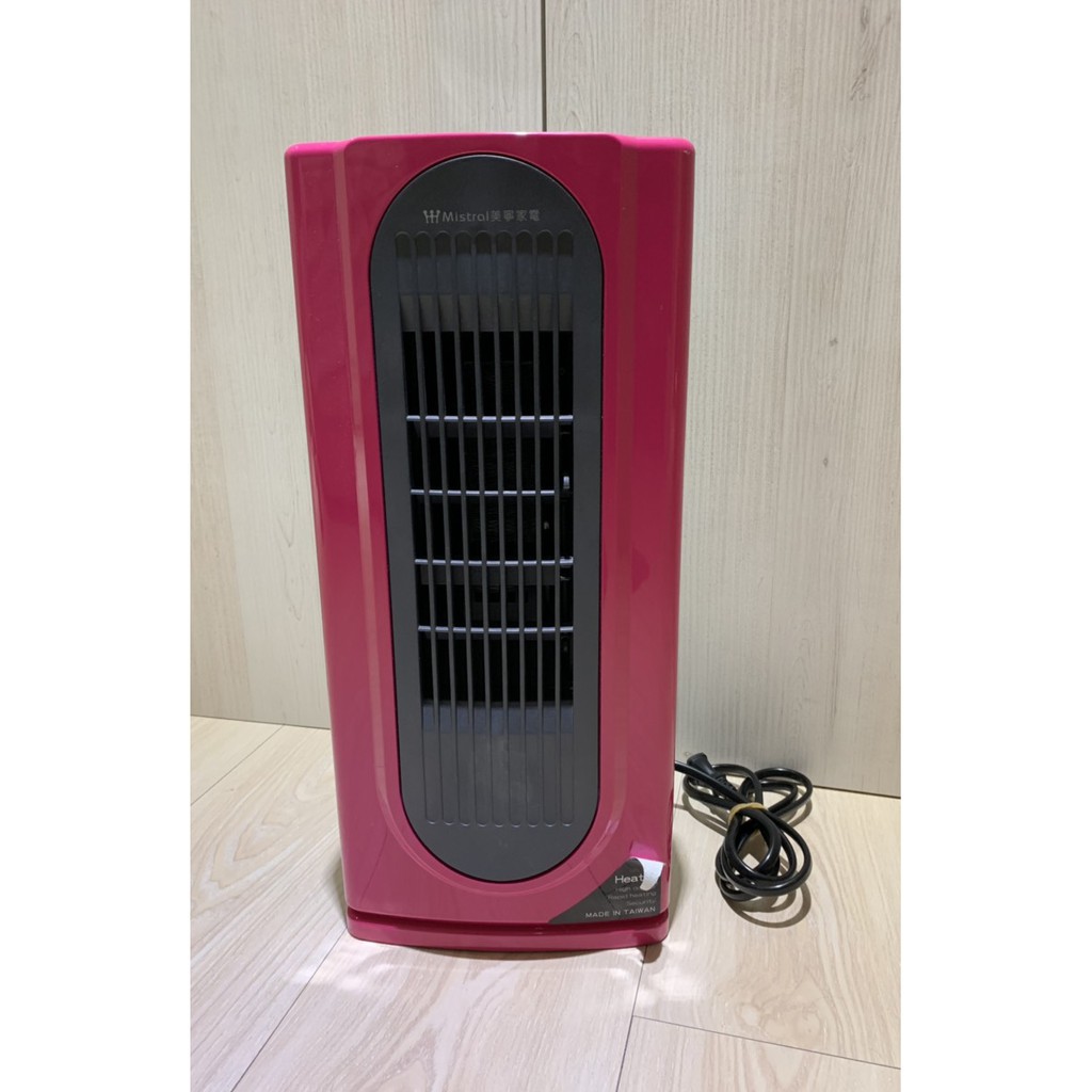 Mistral美寧陶瓷電暖器JR-164HTT(紅)【二手9成新】