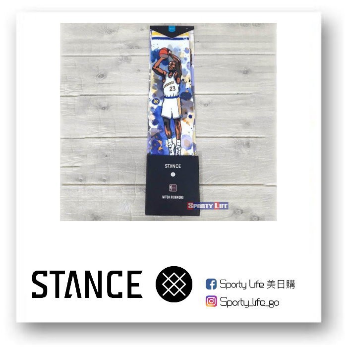 【SL美日購】STANCE NBA TFC 經典收藏襪 Richmond 傳奇球星 襪子 Socks 籃球襪