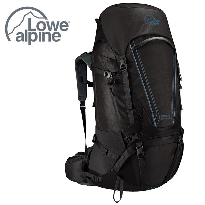 【Lowe Alpine 英國】Diran ND40:50 登山背包 健行背包 女款 煤炭黑 (FMQ17)