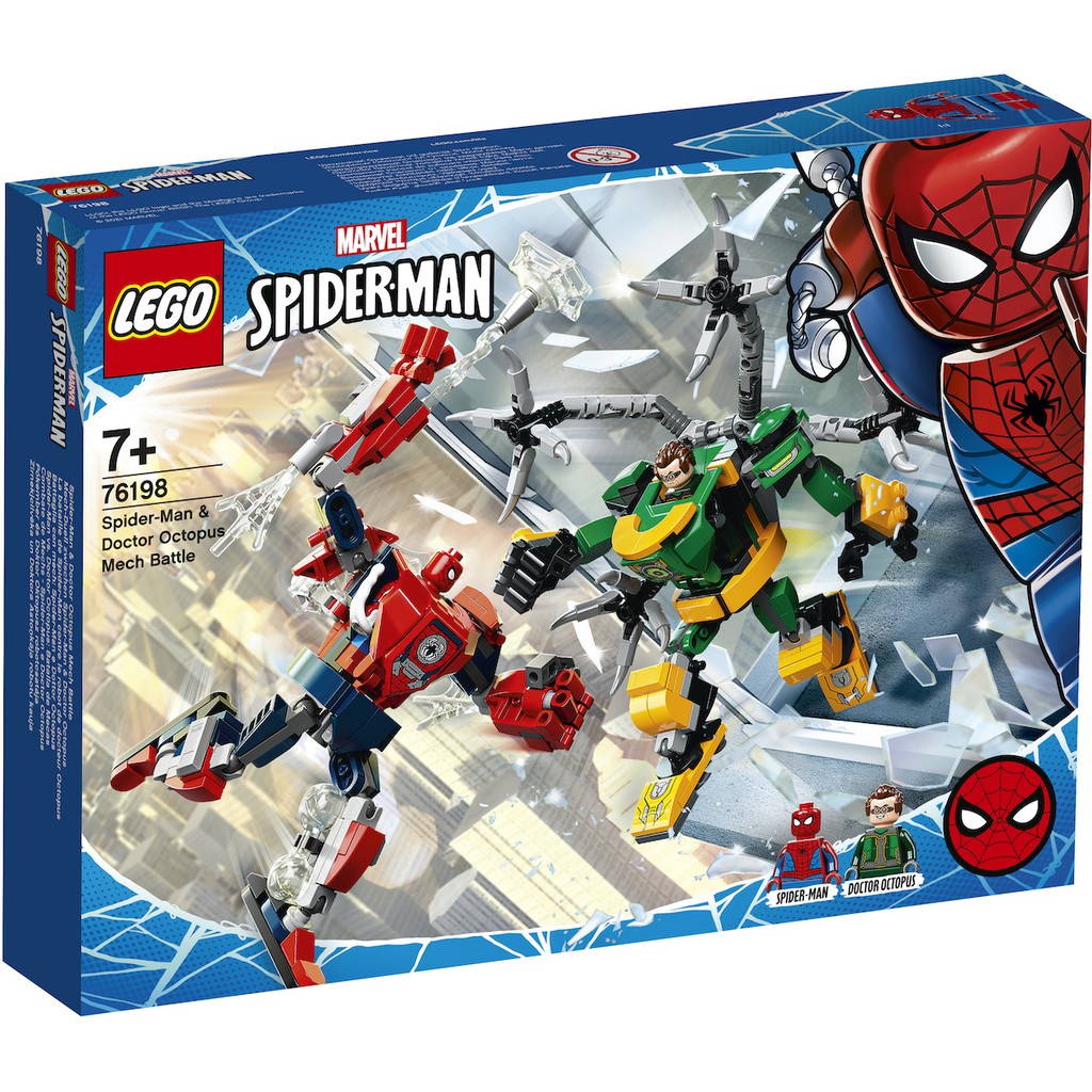 ||一直玩|| LEGO 76198 Spider-Man &amp; Doctor Octopus Mech Battle