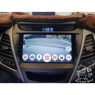銳訓汽車配件精品-臺南麻豆店 Hyundai Elantra Ex版 安裝 RMG 前後行車記錄器