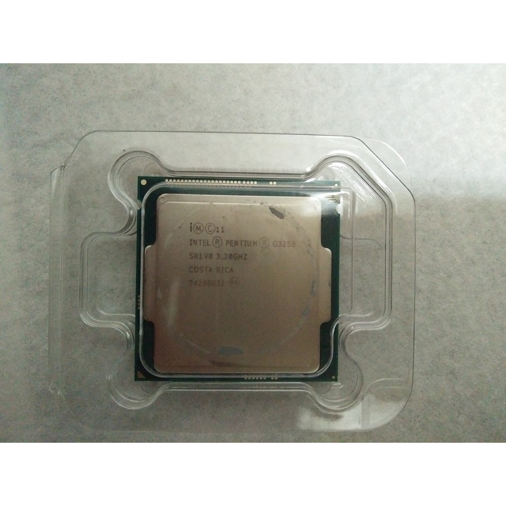 Intel Pentium G3258 CPU 3M Cache, 3.20 GHz 20周年紀念版 2手良品