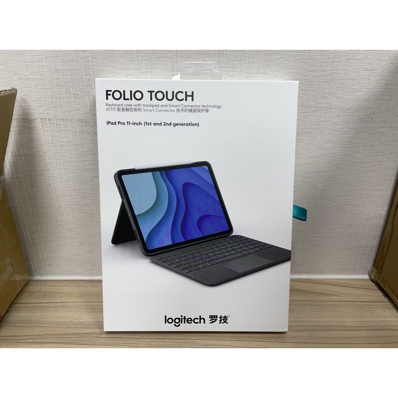 Logitech羅技 Folio Touch For Apple iPad Pro 2020/2018 11吋 聰穎鍵盤