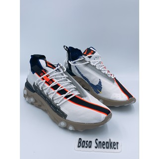 【Basa Sneaker】Nike React WR ISPA White AR8555-100 機能 白橘藍 慢跑鞋