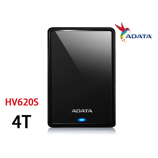 促銷 附發票 威剛 HV620S 4T 4TB USB3.1 2.5吋 外接 行動硬碟 HV620