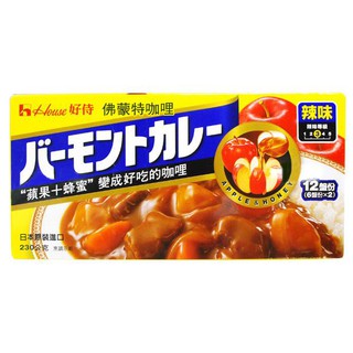 【HOUSE】大佛蒙特咖哩 (辣味) 230G-City'super