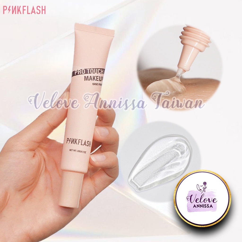 Primer Pinkflash Pore Minimizer Blur Tahan Lama Makeup