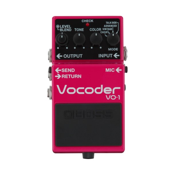 【傑夫樂器行】Boss VO-1 人聲效果器 單顆效果器 人聲 聲碼器 Talk Box Vocoder VO1