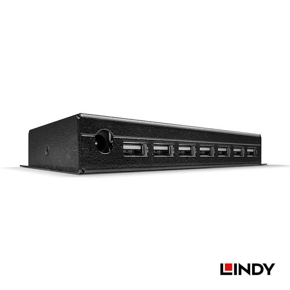 LINDY 林帝 USB 2.0 工業等級7埠延長HUB集線器 (42794)