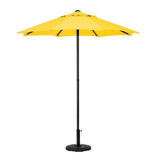 巧巧戶外摺疊傘6.5尺 黃色加厚款