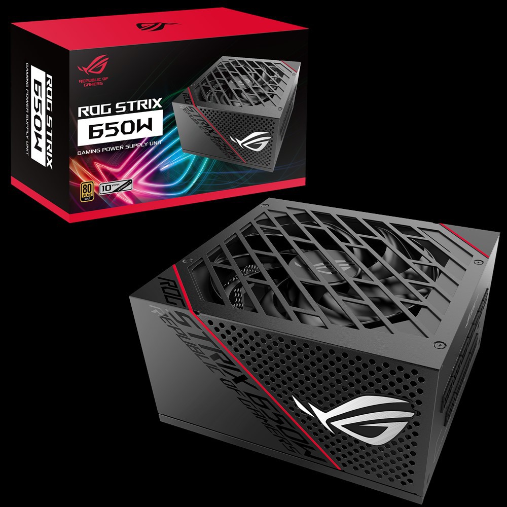 ASUS 華碩 ROG-STRIX-650W 金牌 全模組 電源供應器