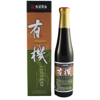 【鮮食優多】丸莊 黑豆有機醬油4入組(420ml/瓶)