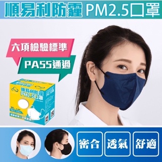 順易利防霾PM2.5口罩1盒 (30入/盒)