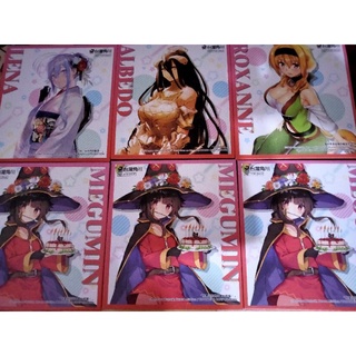 角川 滿額 86 OVERLORD 異世界迷宮裡的後宮生活 為美好的時間獻上祝福 色紙