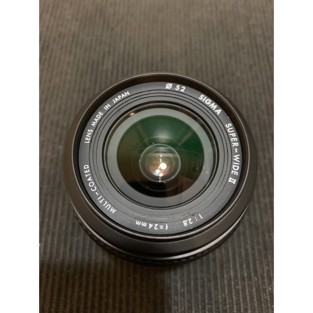 [CANON EF鏡]  24mm F2.8  Sigma super-wide II Macro