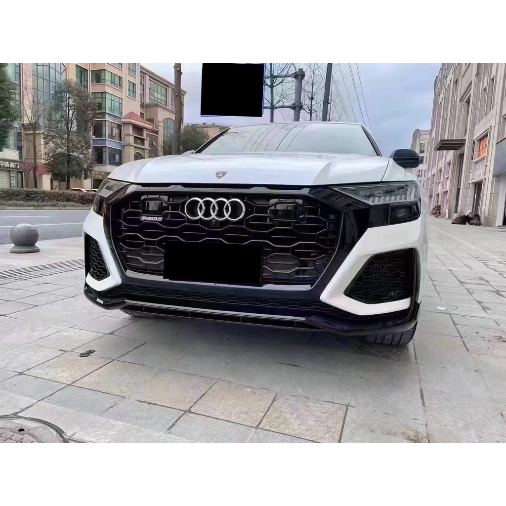 【M.GARAGE】Audi Q8 RSQ8 Q8RS 改裝 RS 水箱罩 前下巴 後保桿 後下巴 尾飾 改裝 套件