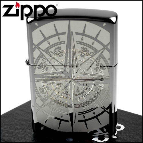 ☆福星煙具屋☆【ZIPPO】美系~Compass -羅盤圖案雷射雕刻設計打火機NO.29232