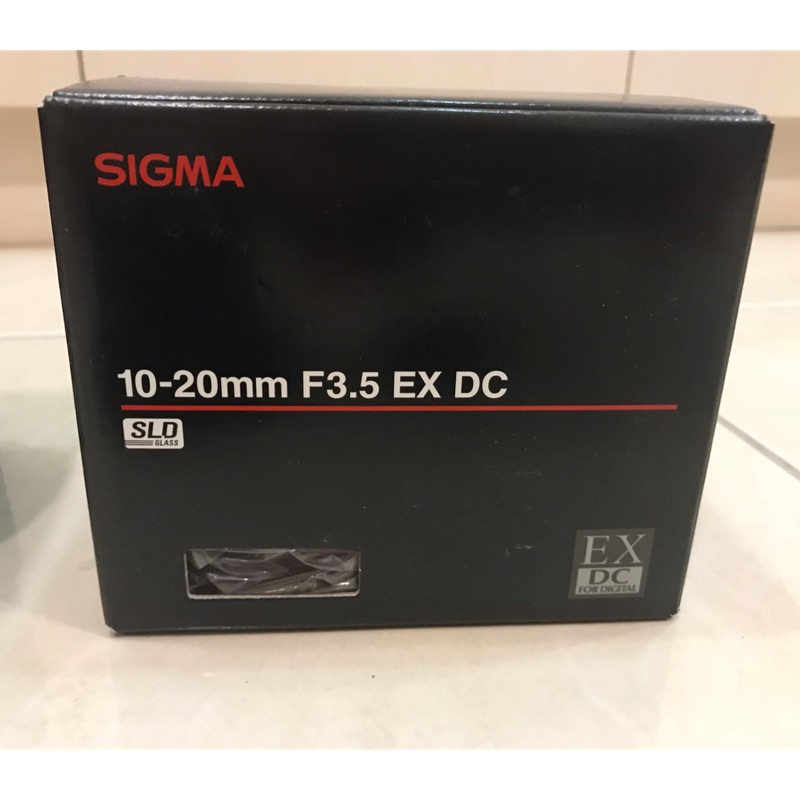 SIGMA 10-20mm F3.5 EX DC 廣角鏡頭
