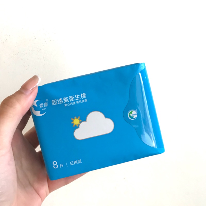 愛康 ICON 超透氣衛生棉 日用型24公分 8片