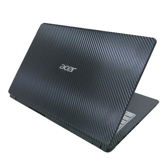 【Ezstick】ACER EX215-51G Carbon黑色立體紋機身貼 (含上蓋貼、鍵盤週圍貼) DIY包膜