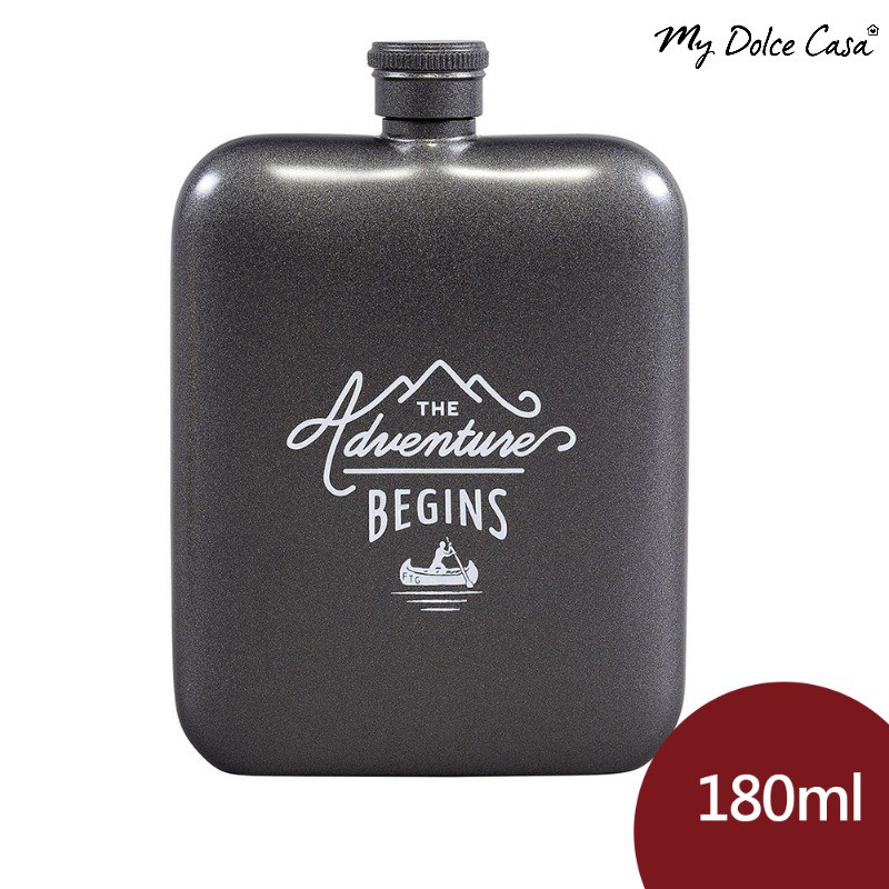 Wild Wolf 紳士系列不鏽鋼隨身酒瓶酒壺180ml Fay02 蝦皮購物
