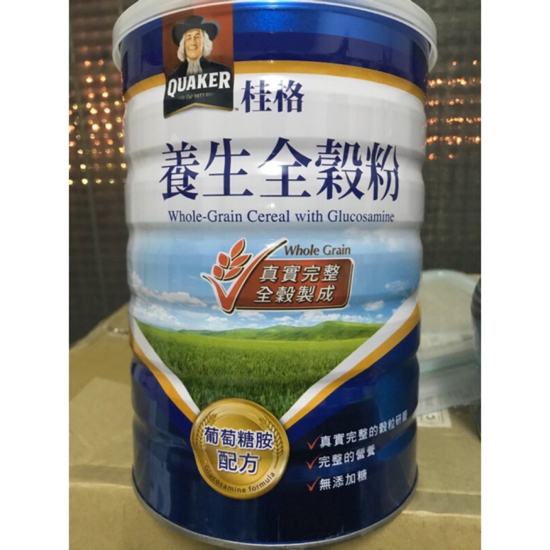 桂格 養身全穀粉葡萄糖胺配方(600g)/罐2020.10