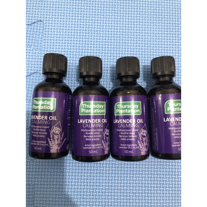 【澳洲Thursday Plantation】星期四農莊純薰衣草精油Lavender 50ml 4罐