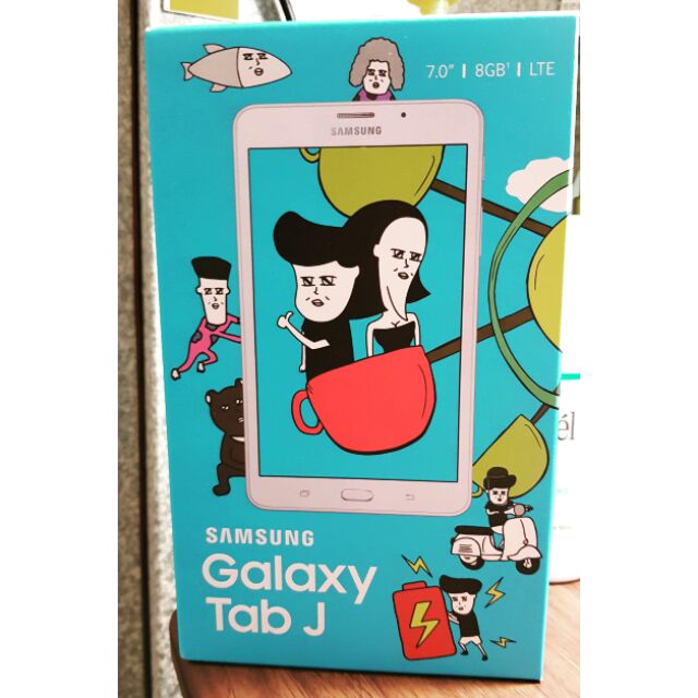 全新未拆封 金色 現貨 三星 平板 雙卡雙待 手機 Samsung Galaxy Tab J 7吋