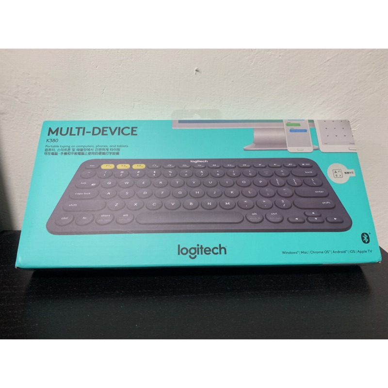 LOGITECH 羅技 多功能藍牙無線鍵盤 K380