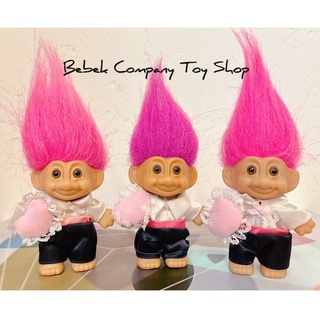 美國🇺🇸1980s VTG troll doll 新郎 花童 醜娃 巨魔娃娃 幸運小子 古董玩具 russ trolls